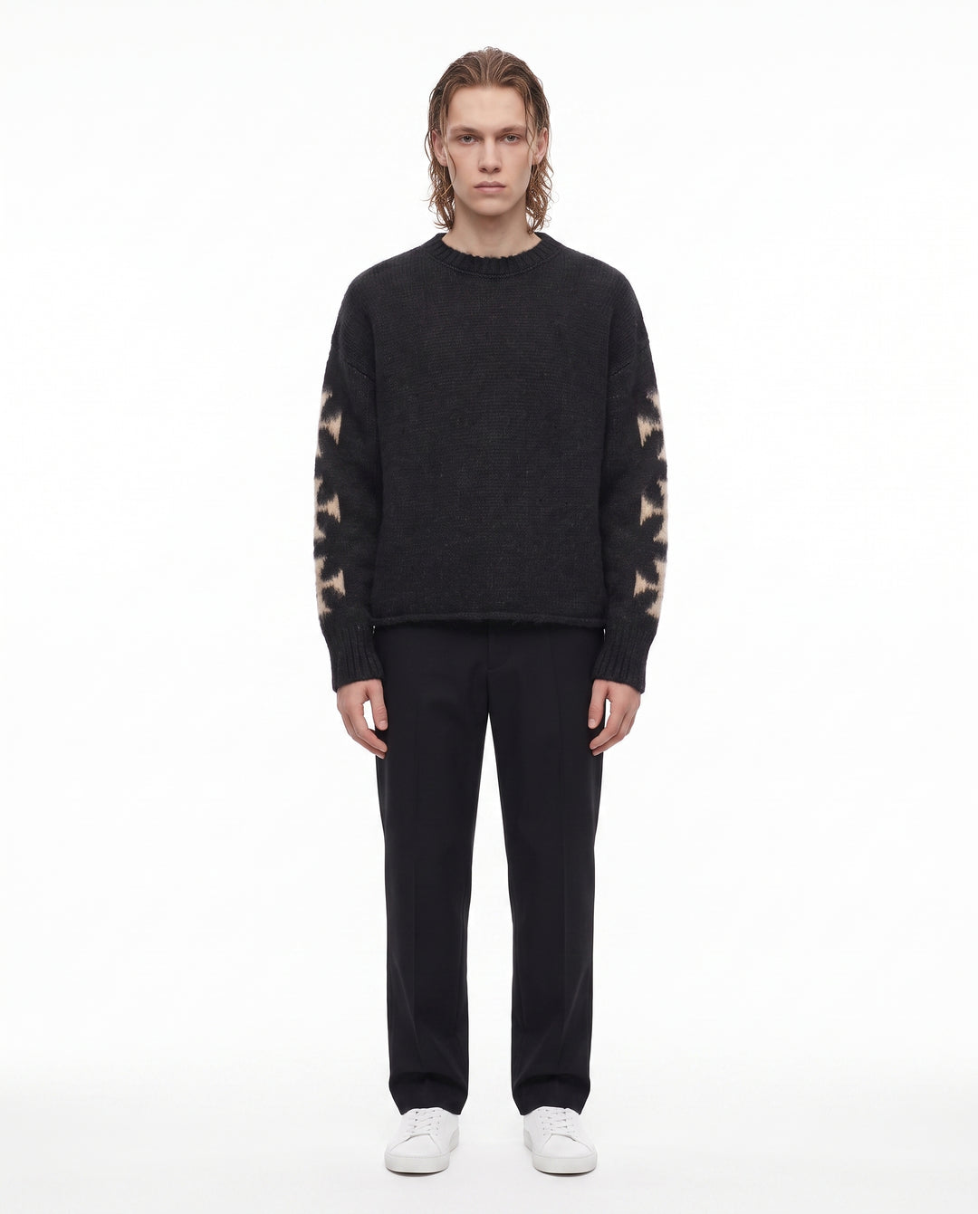Cross Knit Sweater na2961