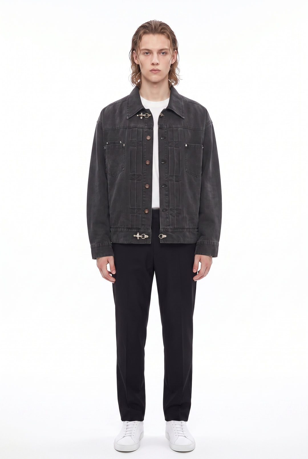 Washed Denim Jacket na2868