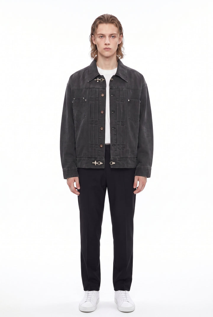 Washed Denim Jacket na2868
