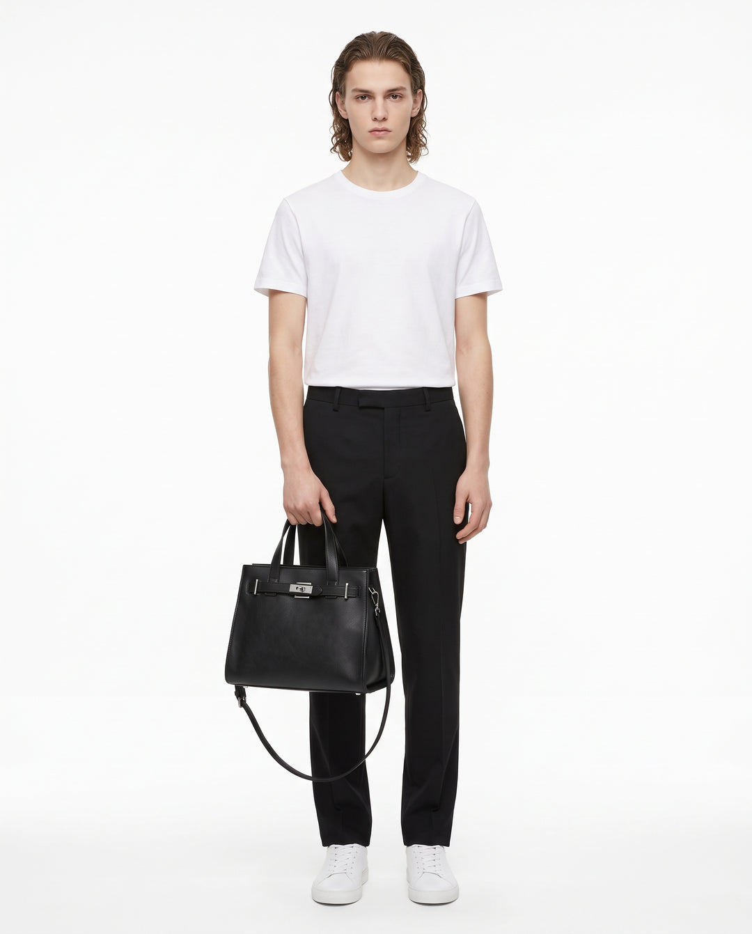 Leather Handbag na3163
