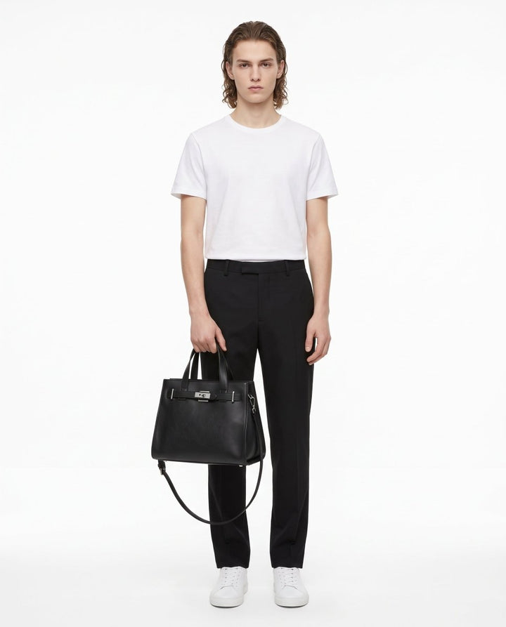Leather Handbag na3163