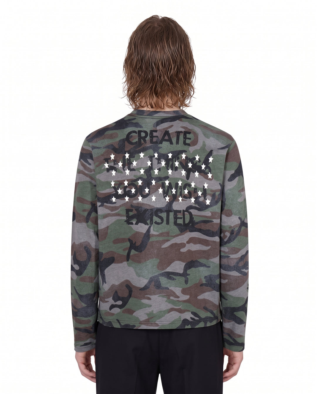 Camo Graphic Sweatshirt na3248