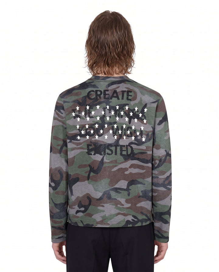 Camo Graphic Sweatshirt na3248