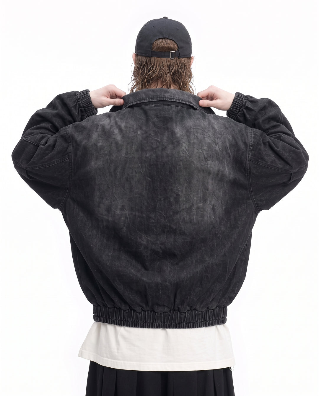 Laced Denim Jacket na3217