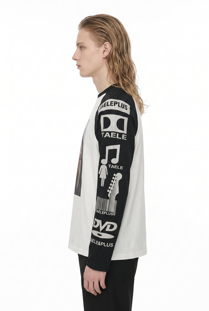 Graphic Raglan Tee na2742