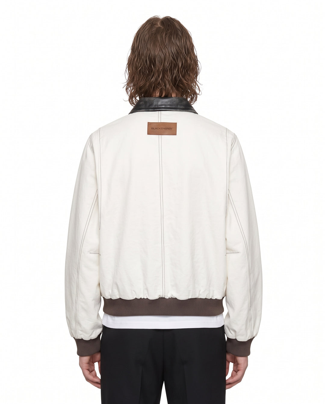 Contrast Bomber Jacket na3189