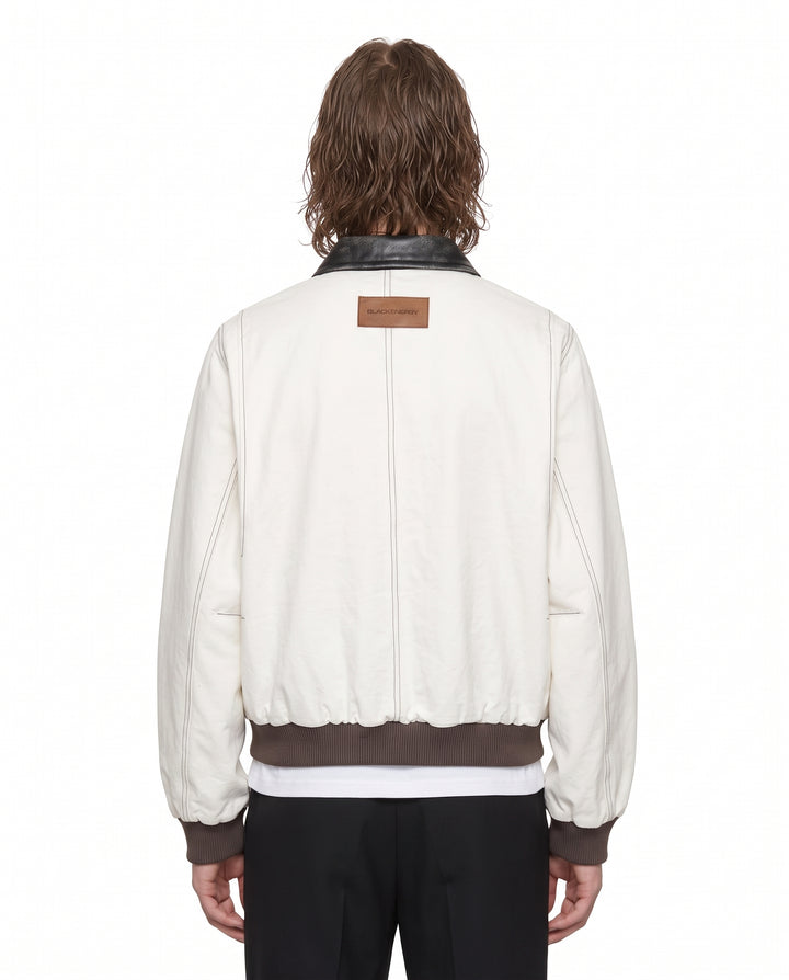Contrast Bomber Jacket na3189