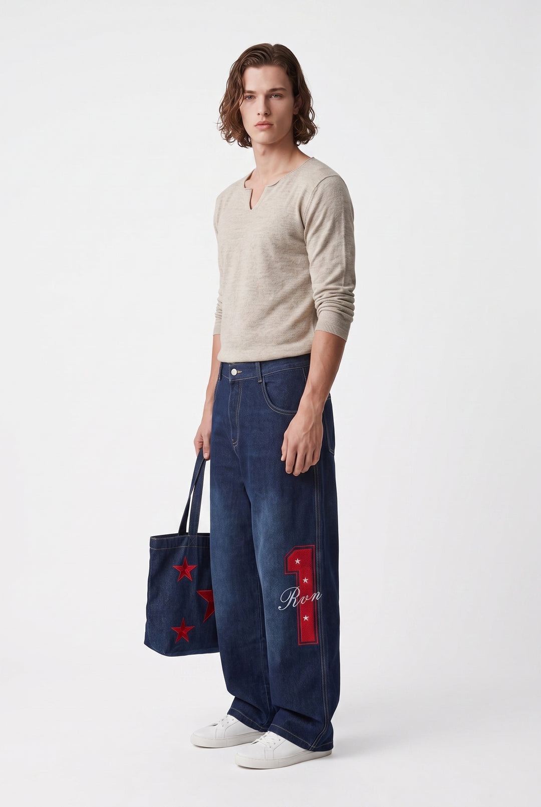 Baggy Denim Pants na2792
