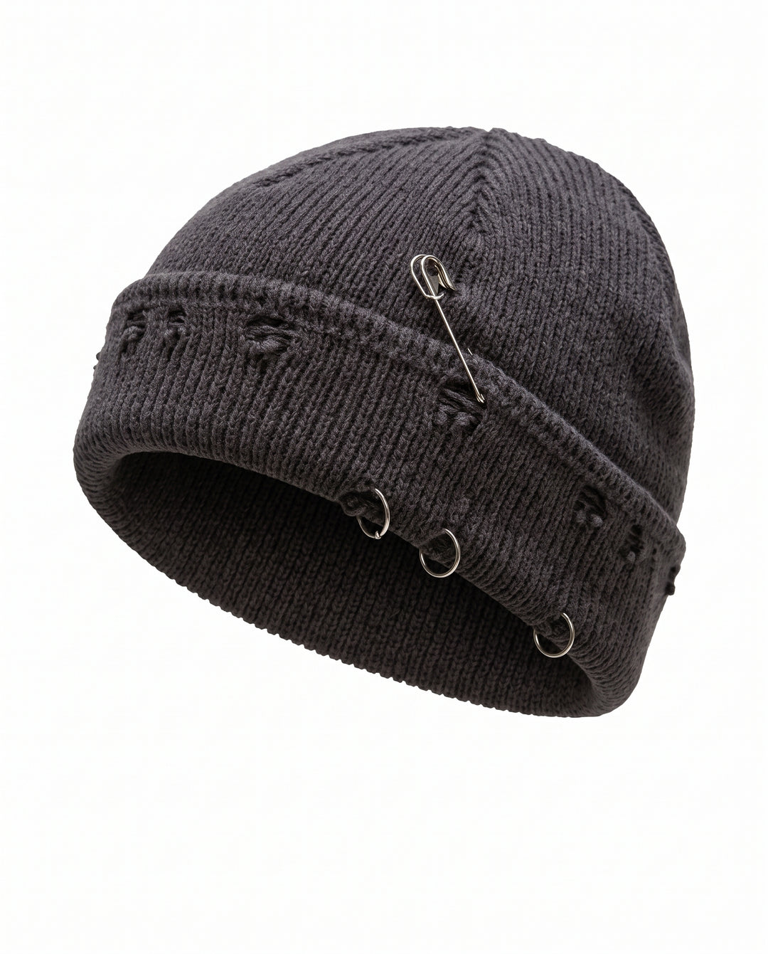 Distressed Knit Beanie na3153