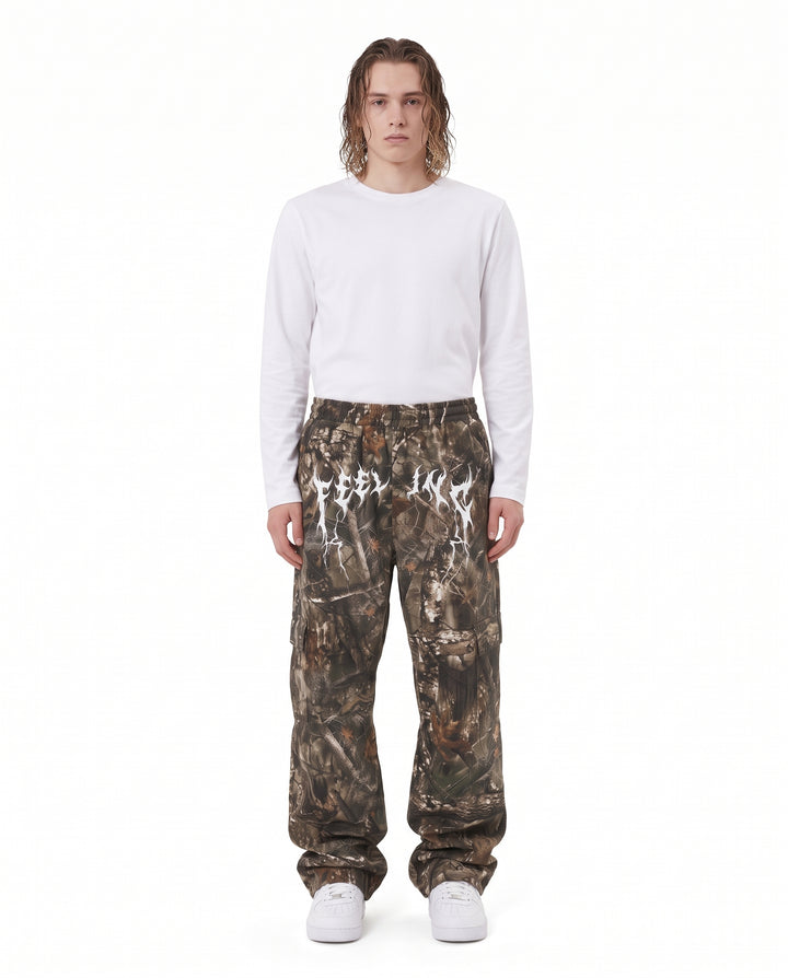 Camo Wide Pants na3199