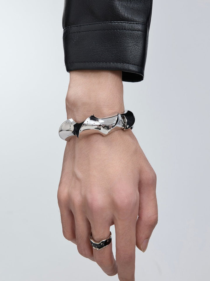 【Struc Ton】Metal Spiral Design Bracelet na1387