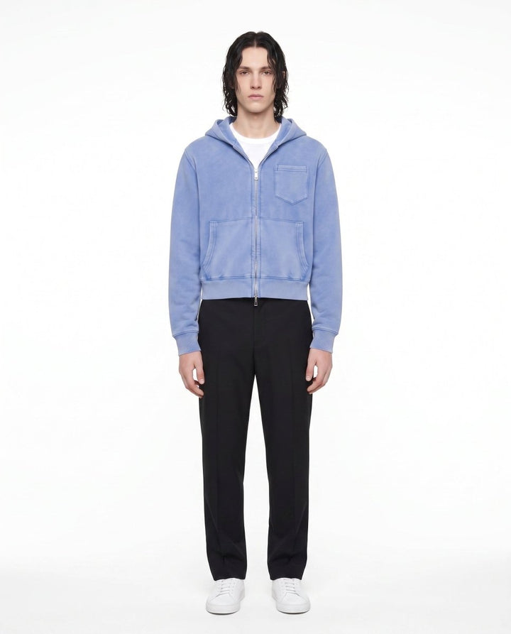 Washed Zip Hoodie na3017