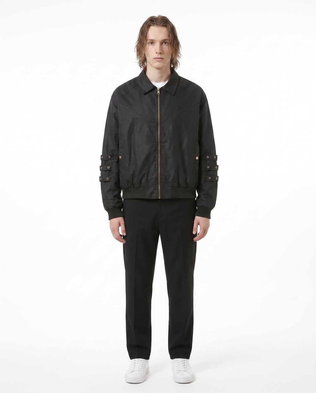 Strap Bomber Jacket na3007