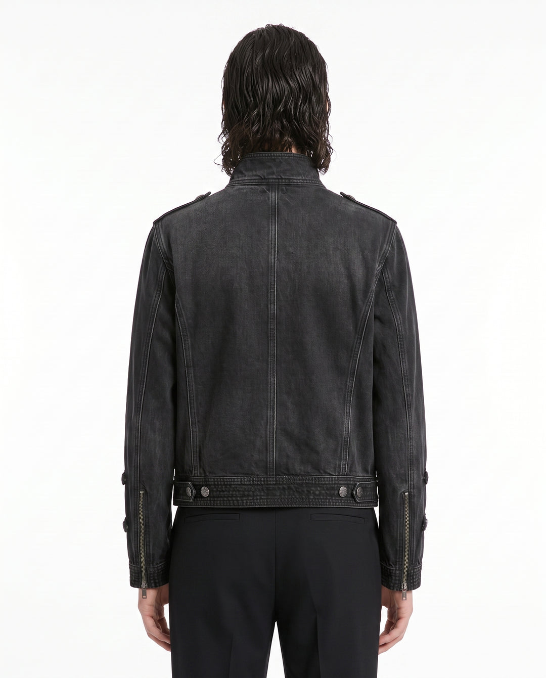 Military Denim Jacket na2923