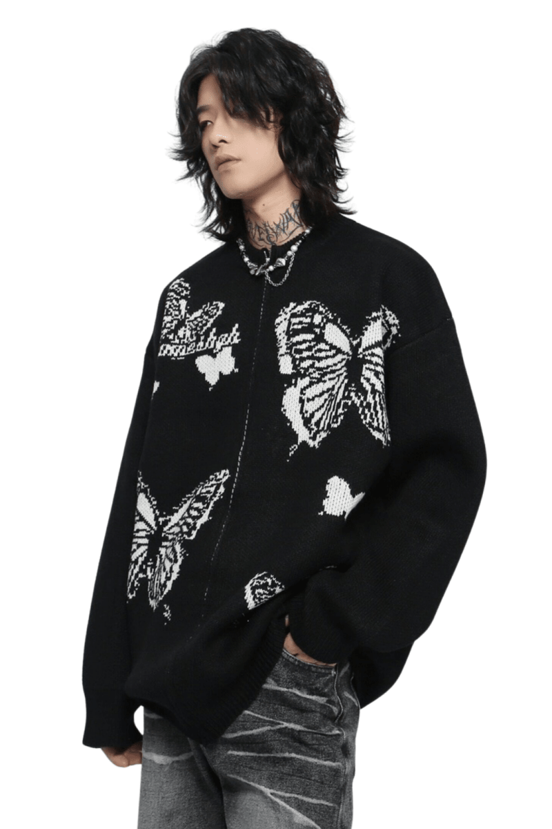 Street Butterfly Knit Cardigan na2451