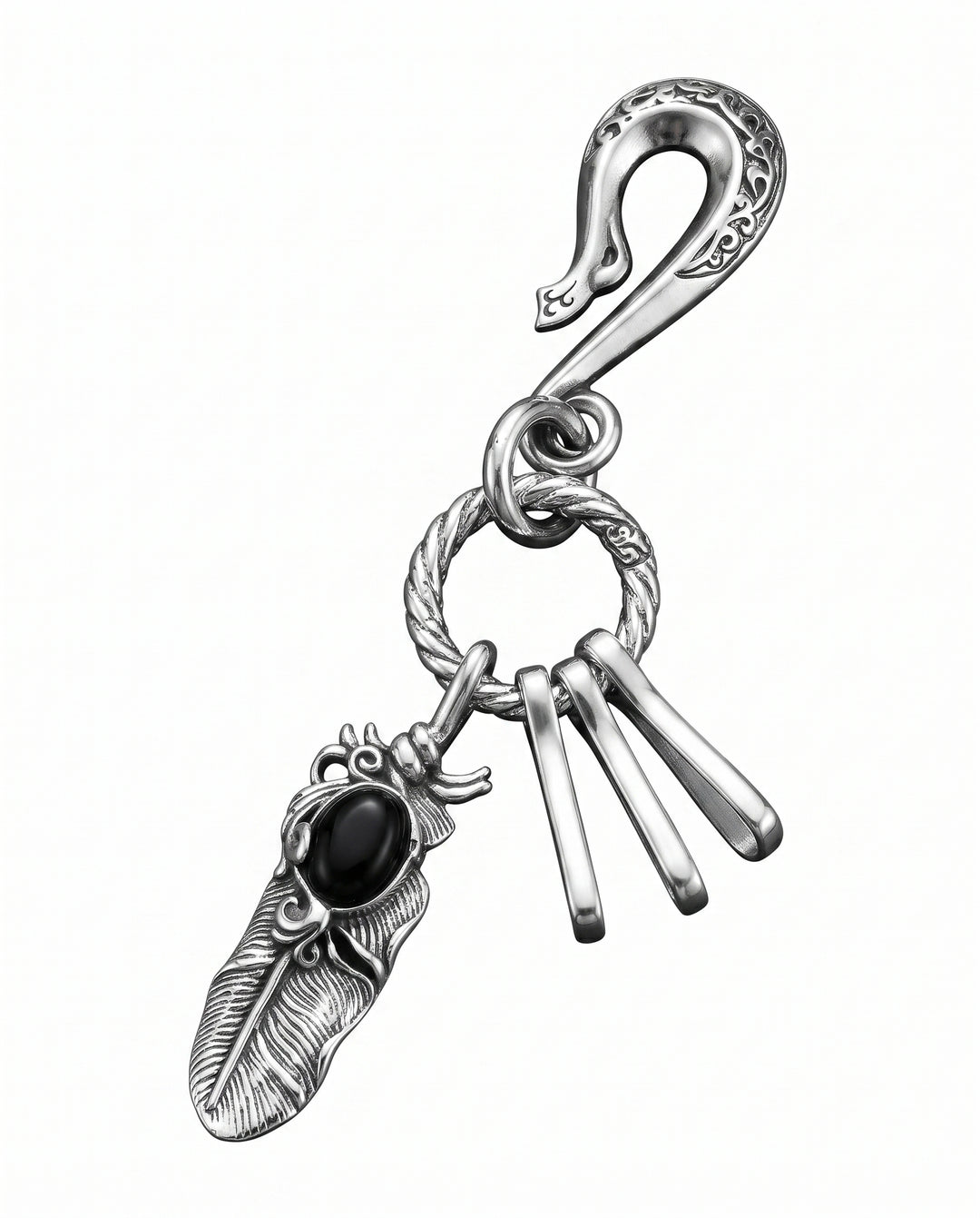 Silver Key Ring na2916