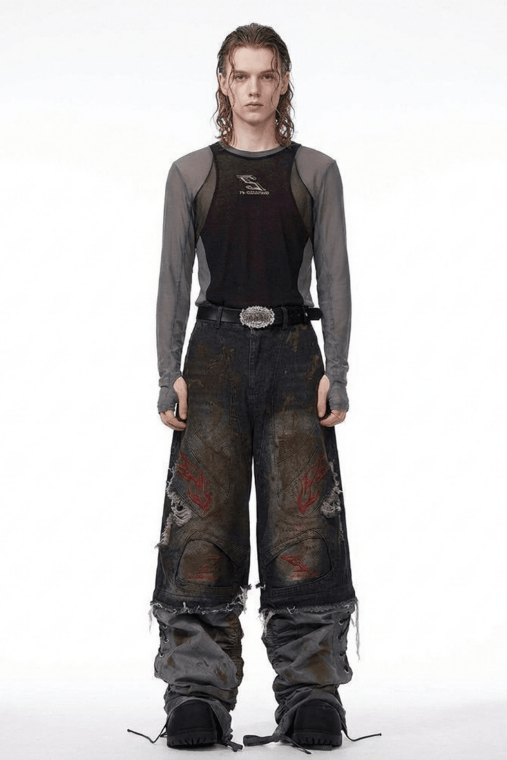 Obsidian Flame Denim  na2372