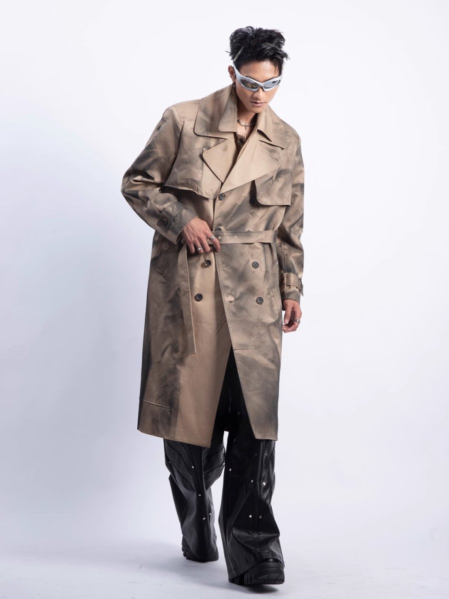 [PLAN1ONE] trench coat na1671