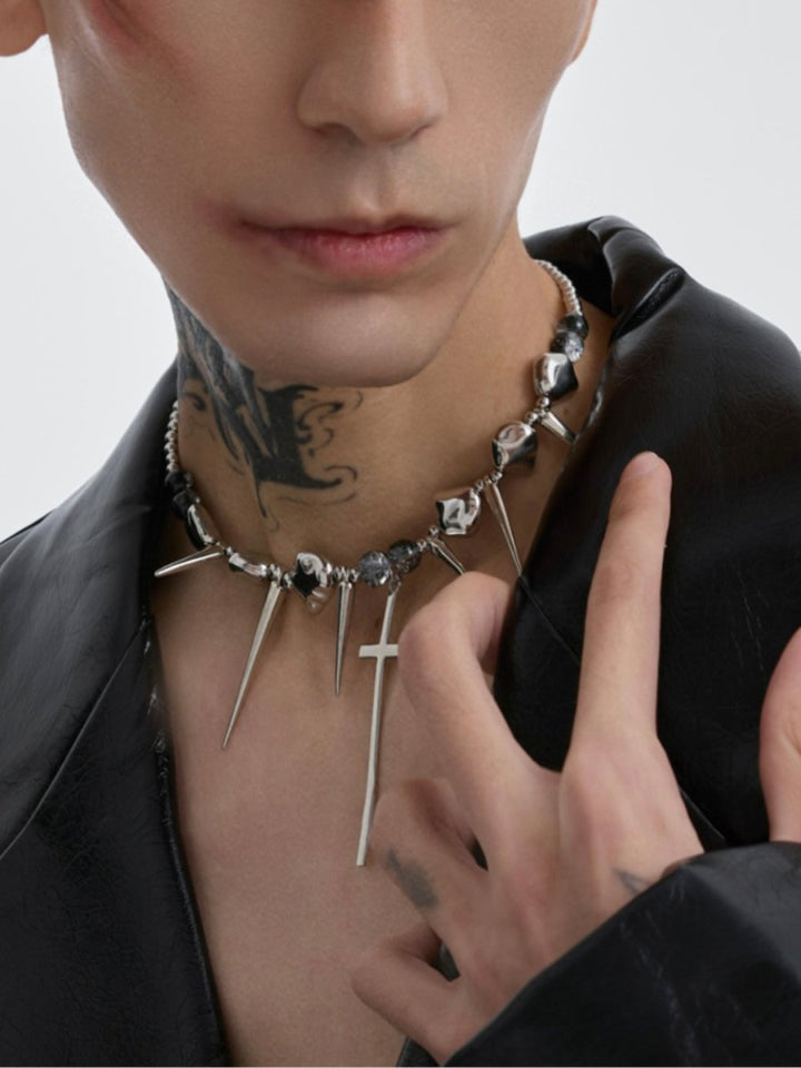 [Struc Ton]punk necklace na1447