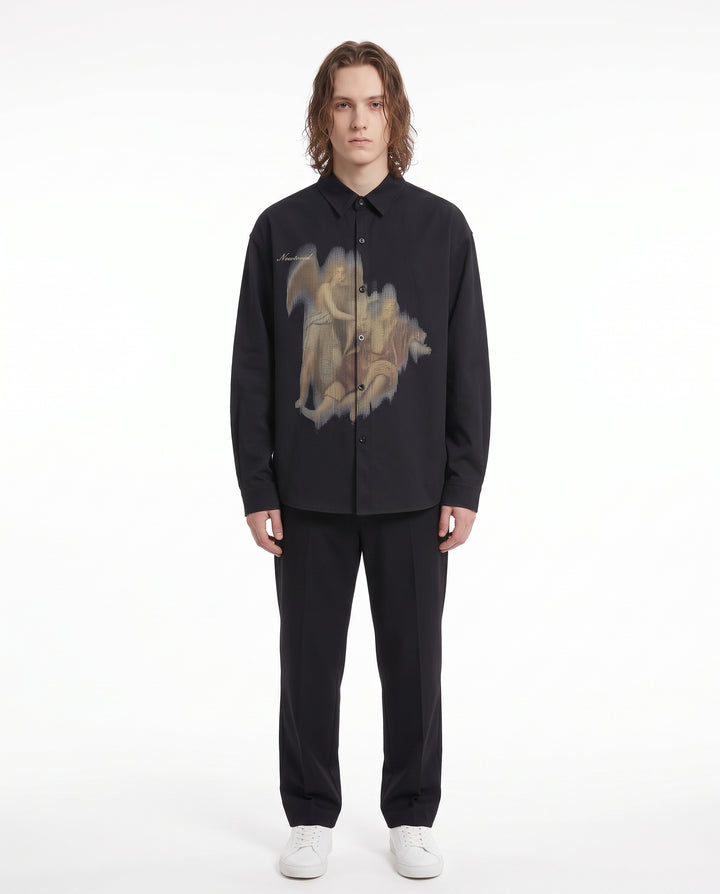 Graphic Print Shirt na3177