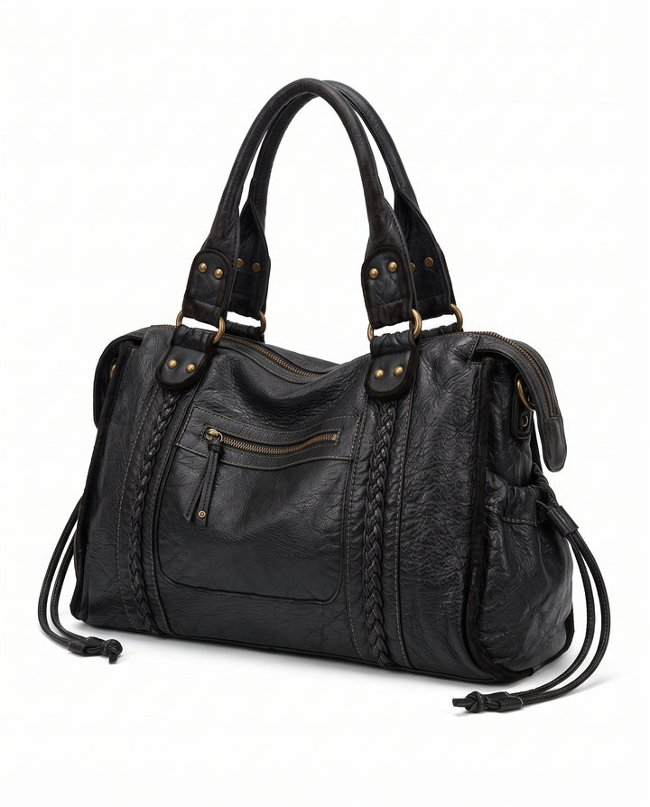 Leather Shoulder Bag na3193