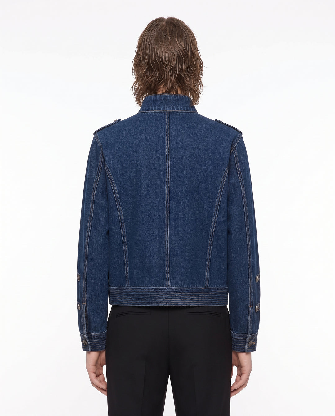 Military Denim Jacket na3174