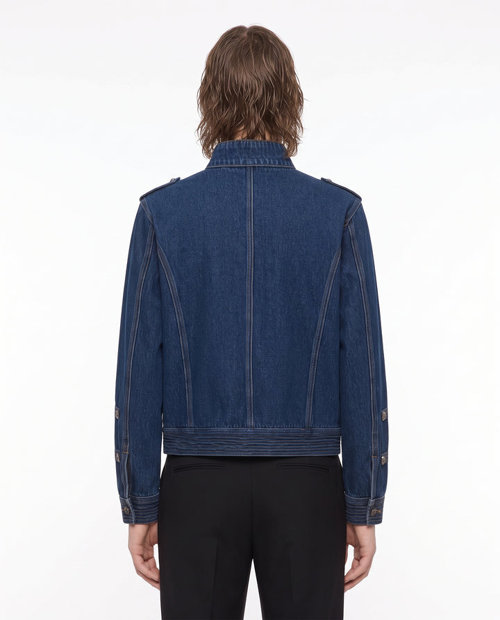 Military Denim Jacket na3174