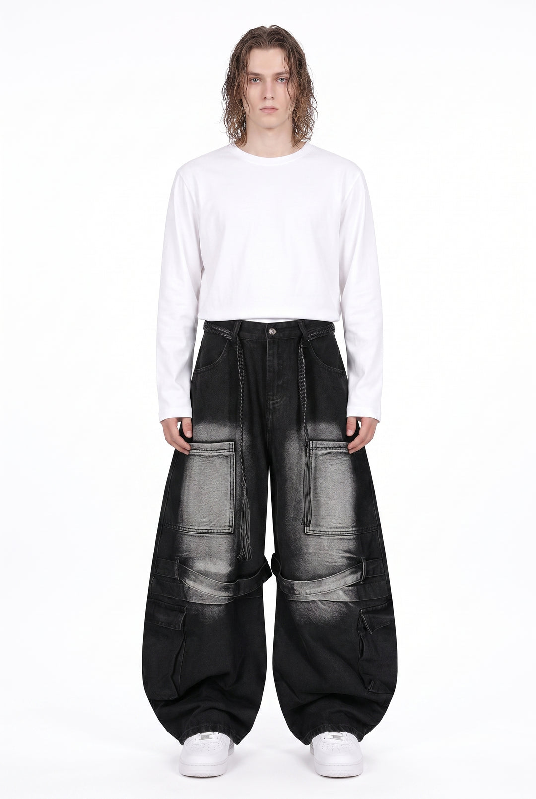 Baggy Cargo Jeans na2860