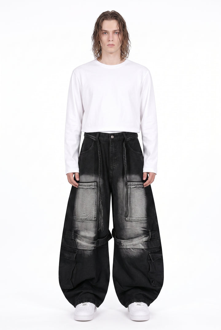 Baggy Cargo Jeans na2860