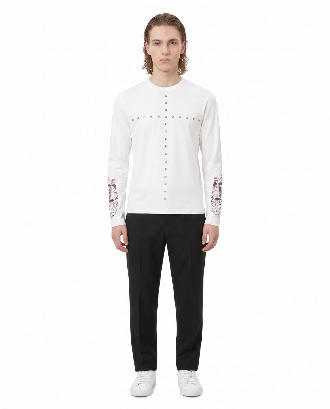 Studded Cross Shirt na3033