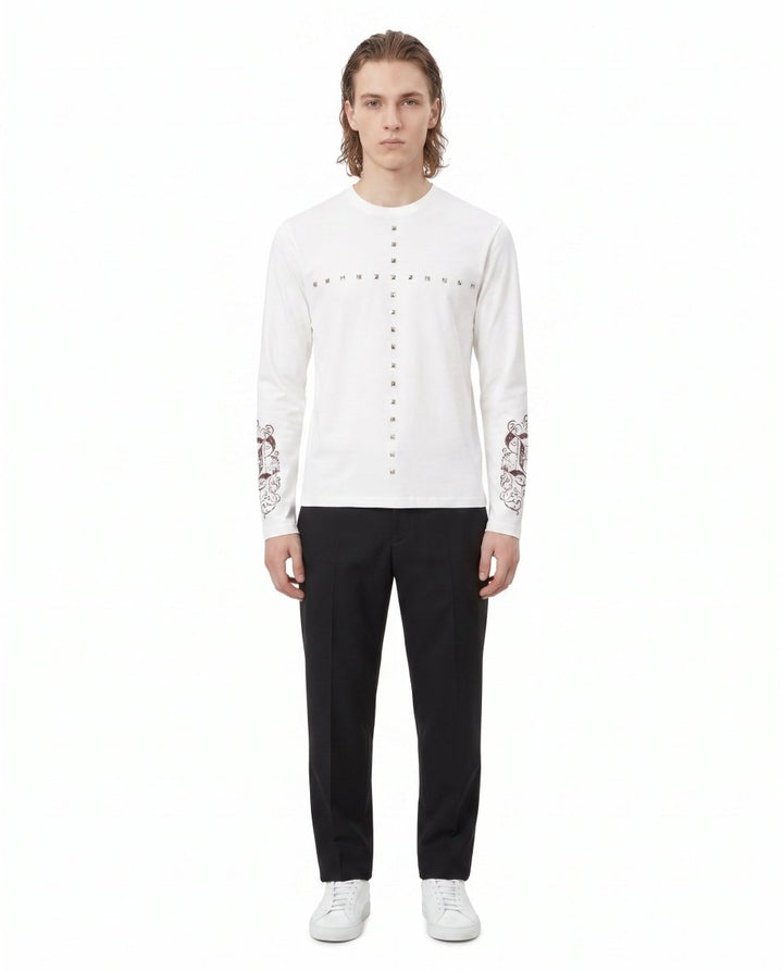 Studded Cross Shirt na3033