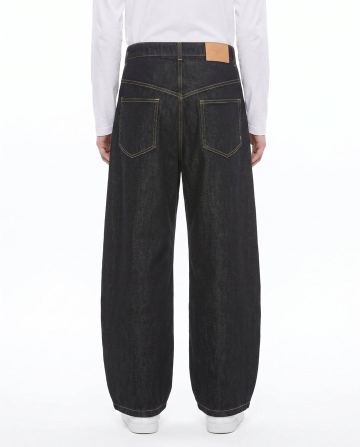Buckle Wide Jeans na3018