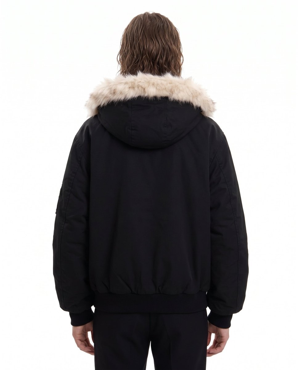 Fur Bomber Jacket na3169