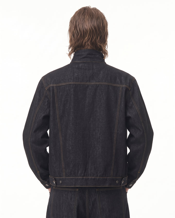Black Denim Jacket na3246