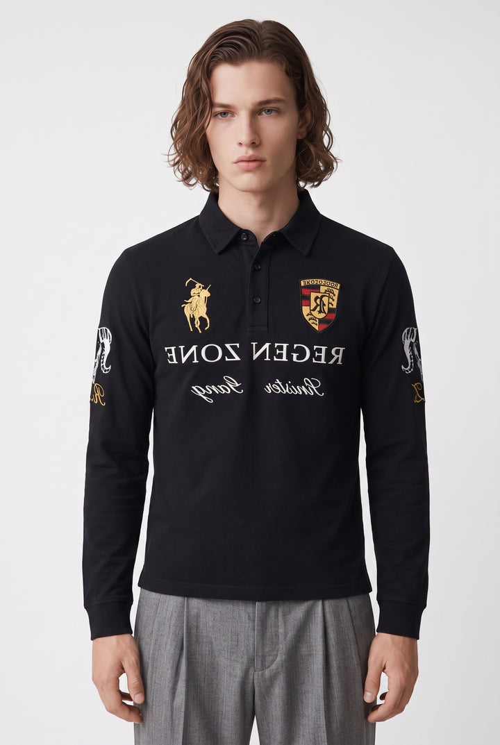 Graphic Polo Shirt na2744