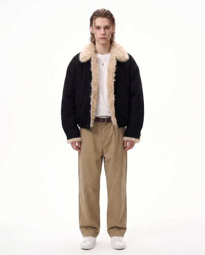 Fur Collar Jacket na3094