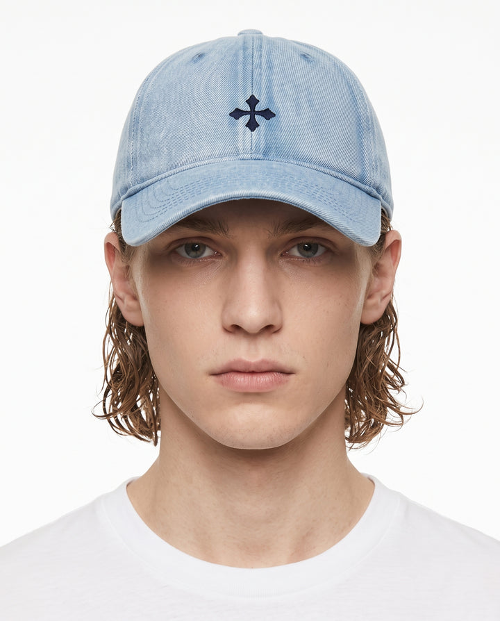 Embroidered Denim Cap na2949