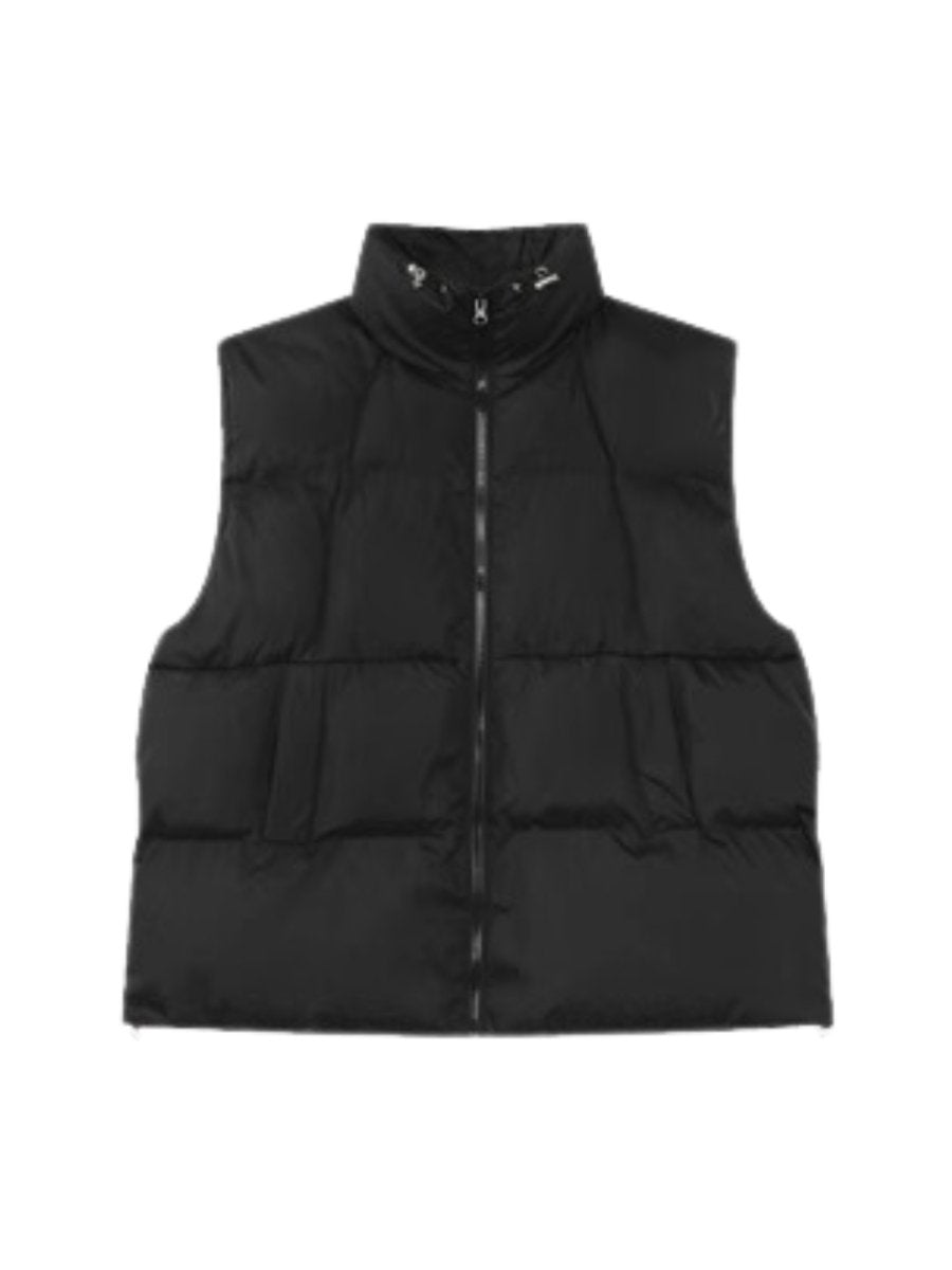 【ONELYC1NS】short sleeveless jacket  na1571