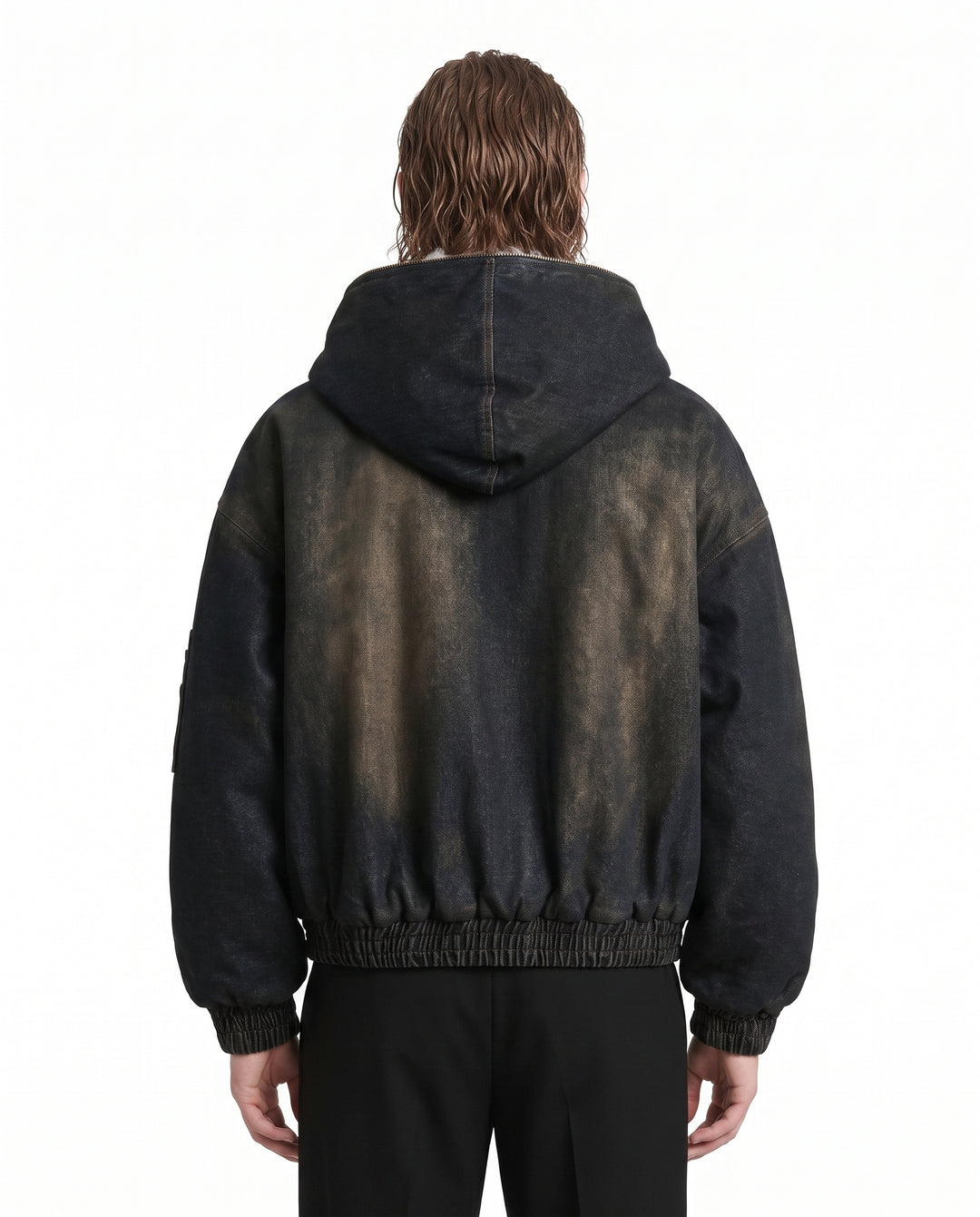 Fur Hooded Jacket na3065