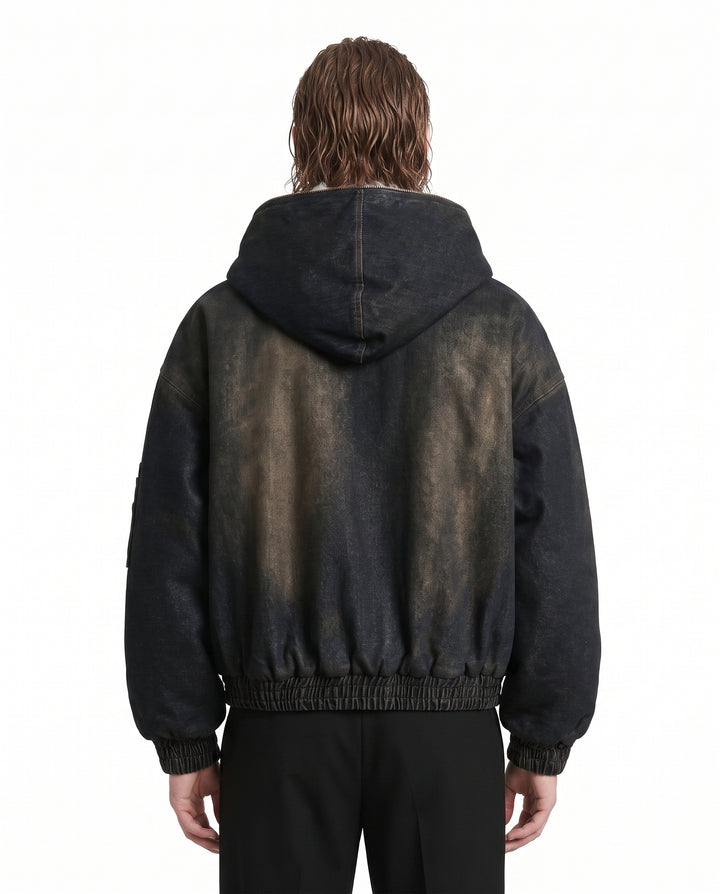 Fur Hooded Jacket na3065