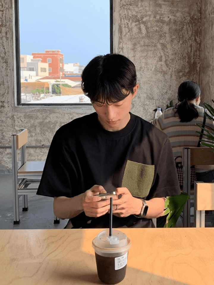 [JH HOMME] Korean pockets round neck T-shirt na1116
