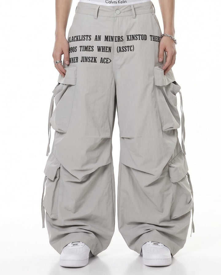 Wide Cargo Pants na3229