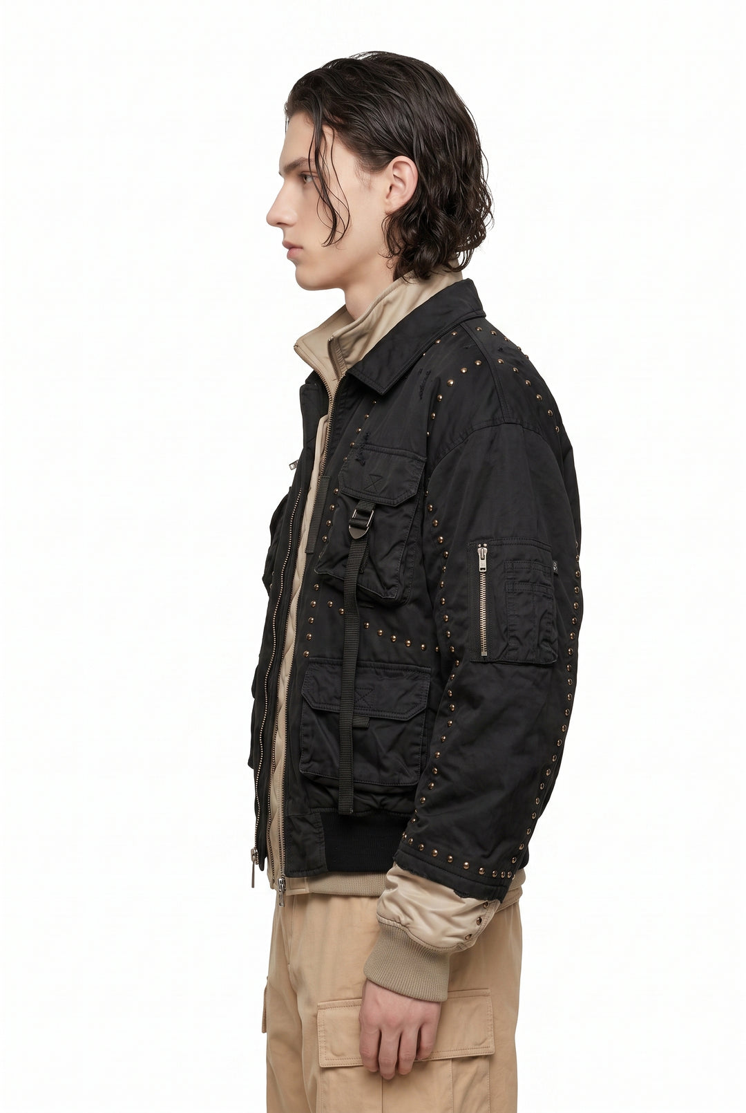 Zip Flight Jacket na2843