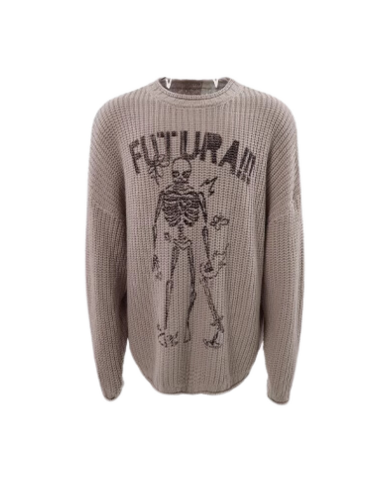 [FUTUREBOY] round neck sweater na1709