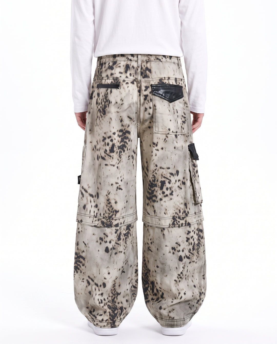 Splatter Cargo Pants na2975
