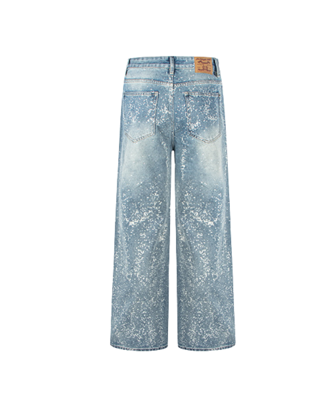 [BLANKIN] Grain Washed Wide Jeans na2281