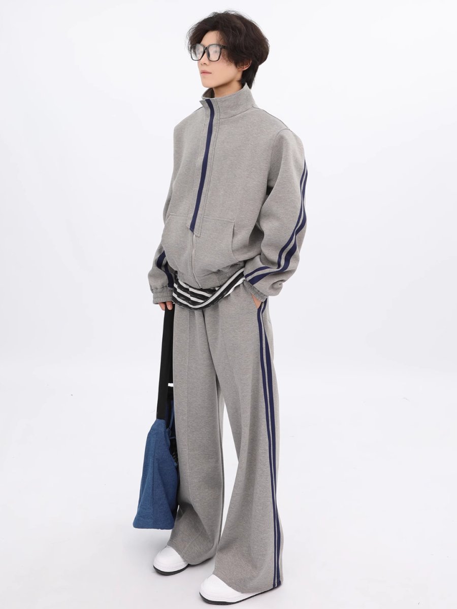 [FUTUREBOY] Korean stripes two-piece set na1711