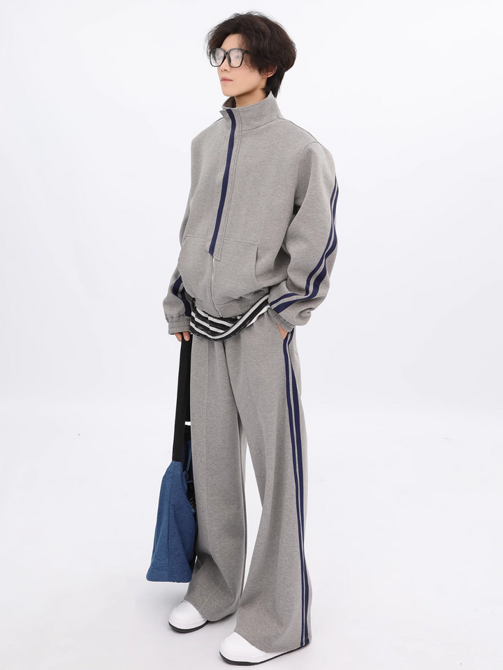 【FUTUREBOY】Korean stripes two-piece set  na1711