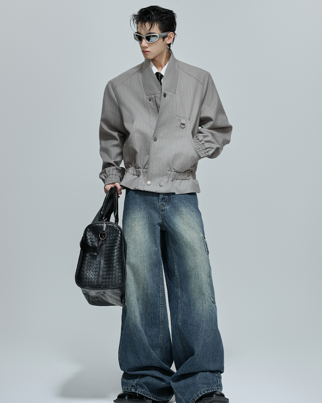 [ArguE CulturE] Modern Tailored Stripe Jacket na2271