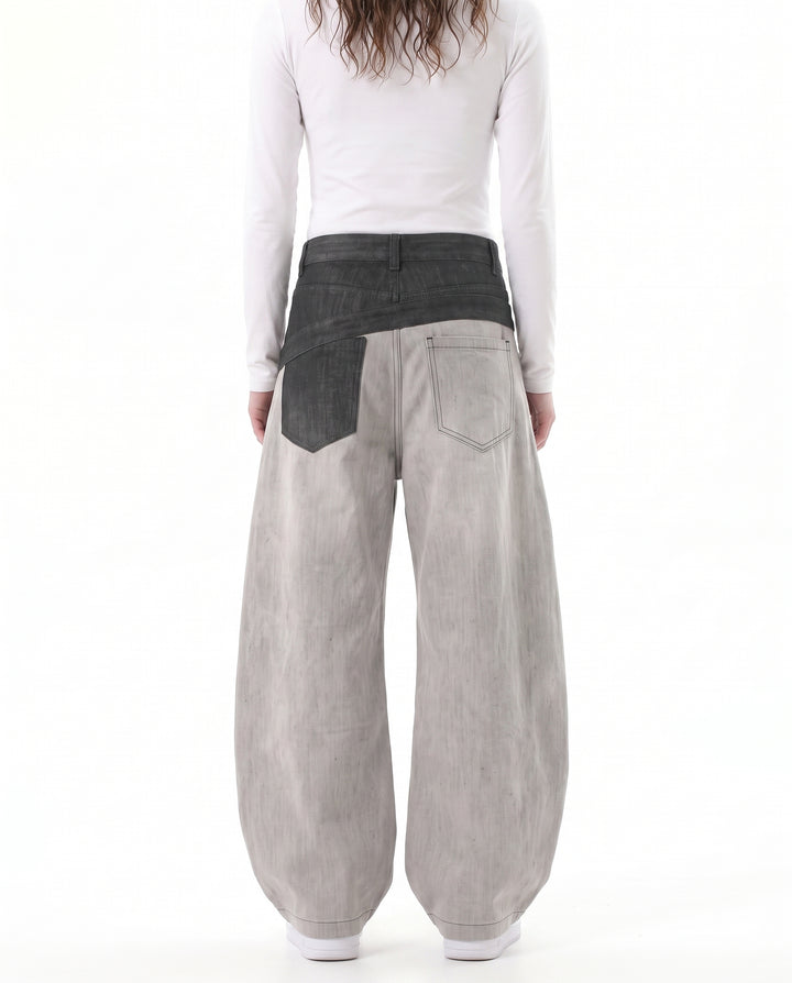 Wide Denim Pants na3074